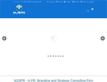 Tablet Screenshot of mjspr.com
